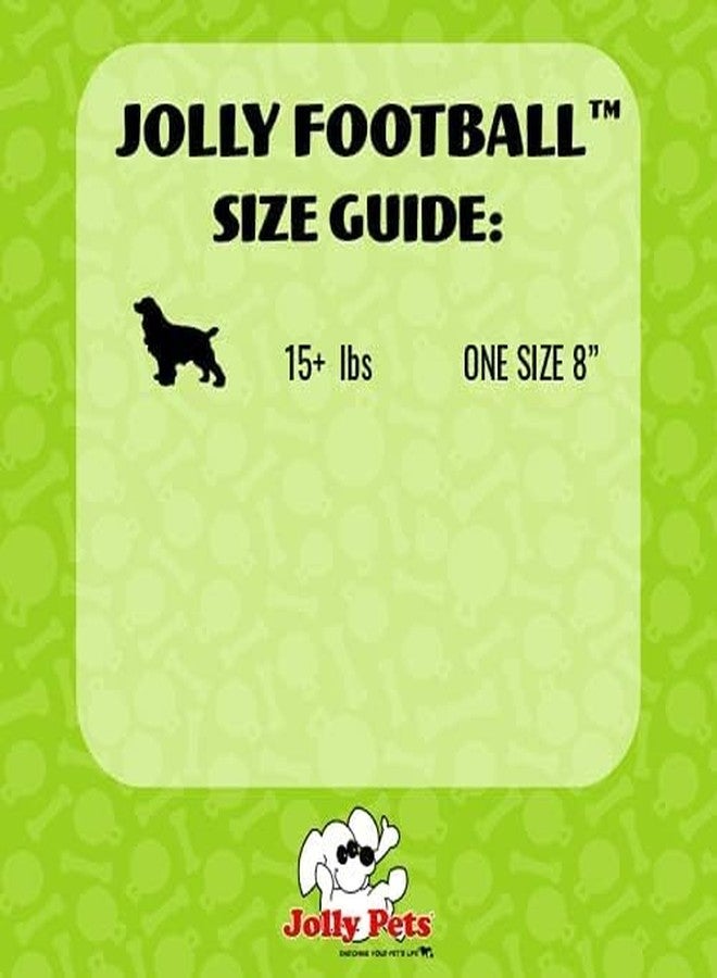 Jolly Pets Jolly Dog Football 8-Green Apple, (Model: JF08 GR), for All Breed Sizes - Image 4